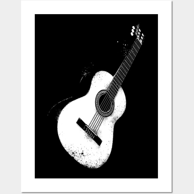 Magic Classical guitar - Music, Jazz, blues, rock Wall Art by StabbedHeart